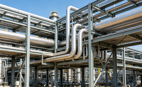 Steel Pipe Rack Structure for Refinery Expansion