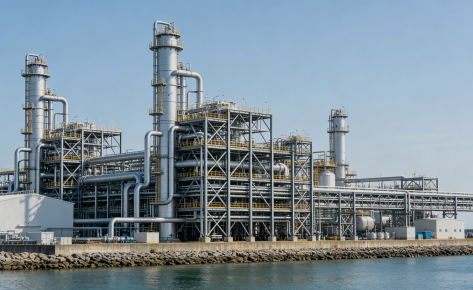 Anti-Corrosion Steel Structure for Coastal Petrochemical