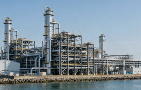 Anti-Corrosion Steel Structure for Coastal Petrochemical