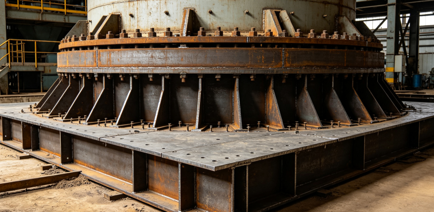 Mining Equipment Support Steel Frame