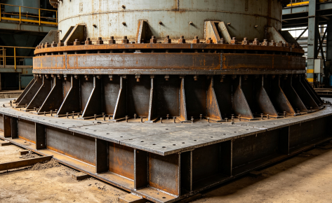 Mining Equipment Support Steel Frame