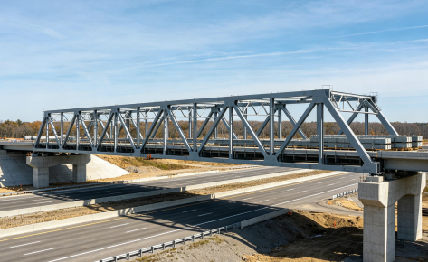 Truss Steel Bridge for Highway Expansion