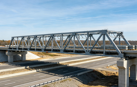 Truss Steel Bridge for Highway Expansion