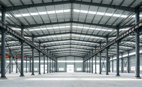 Prefabricated Steel Factory Building for Automotive Parts Production