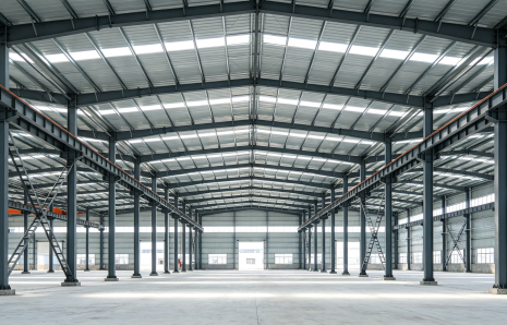 Prefabricated Steel Factory Building for Automotive Parts Production