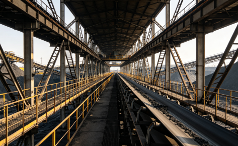 Conveyor Gallery Steel Structure for Coal Handling