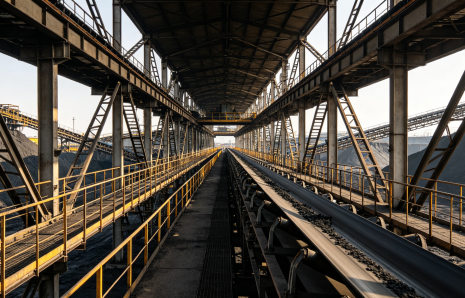Conveyor Gallery Steel Structure for Coal Handling