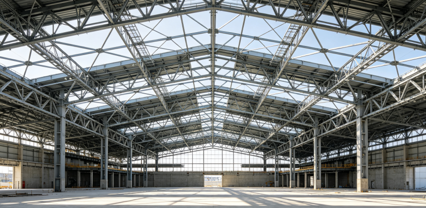 Steel Structure for Large-Span Exhibition Hall