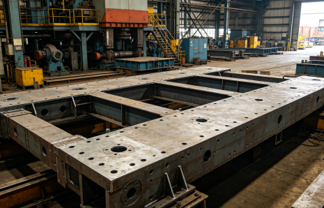 Heavy Machinery Base Frame for Steel Plant