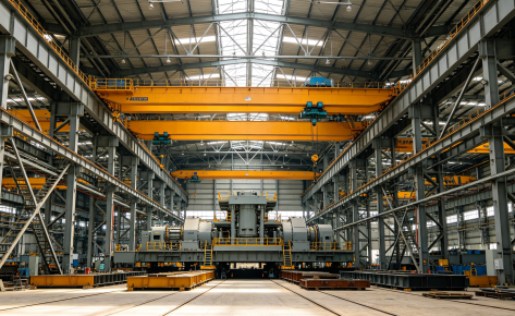 Steel Structure Plant for Heavy Equipment Assembly