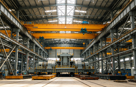 Steel Structure Plant for Heavy Equipment Assembly