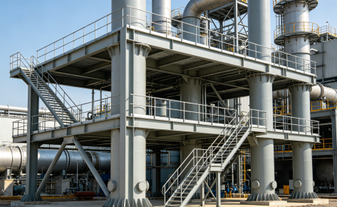 Power Plant Equipment Support Steel Structure
