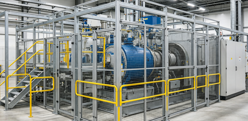 Steel Protection Structure for Industrial Equipment Upgrade