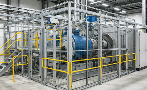 Steel Protection Structure for Industrial Equipment Upgrade