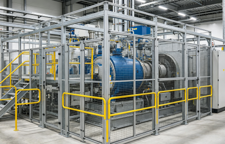 Steel Protection Structure for Industrial Equipment Upgrade