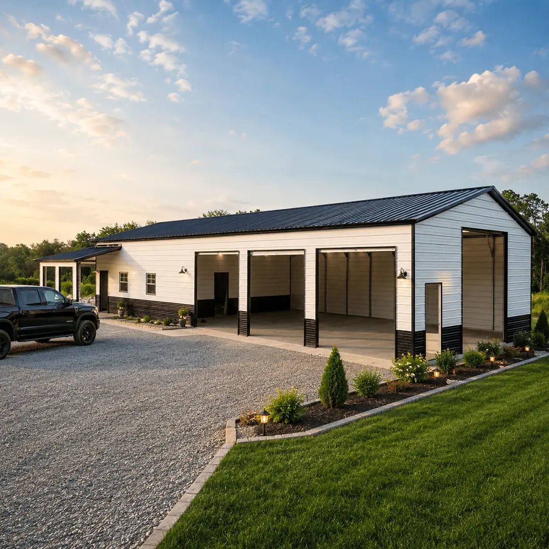 Versatile Metal Building 5 38x70x12-Metal-Building