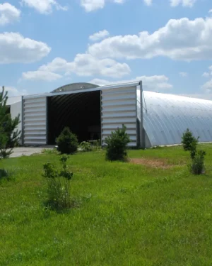 Steel Metal Farm Building