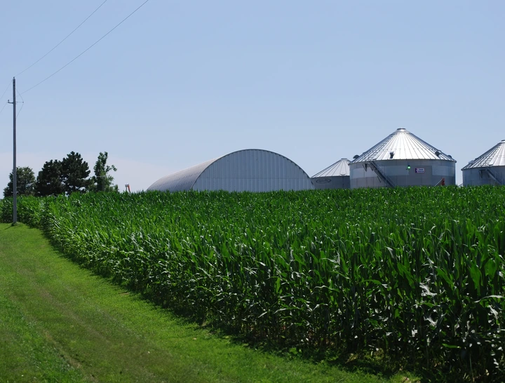 Steel Metal Farm Building